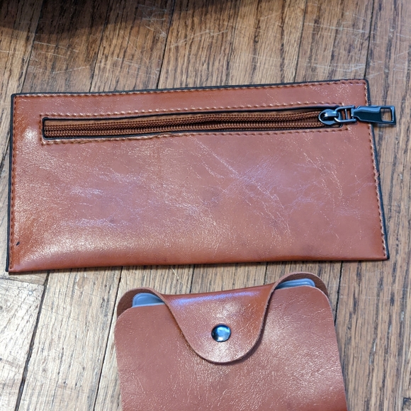 4 PC Purse Set Brown - Picture 4 of 7